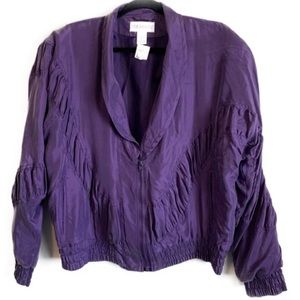 SILK HOUSE Vintage 100% Silk Jacket